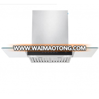 Kitchen Appliance T shape Island  slim range hood chimney