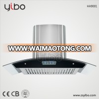 High Suction Kitchen Chimney 90CM Kitchen Hood SS body with SS Baffle Filter Copper Motor